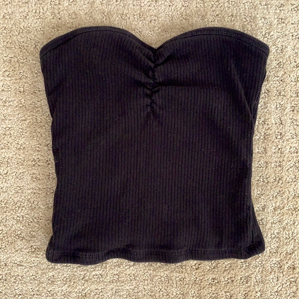 Hollister heart shaped tube top
